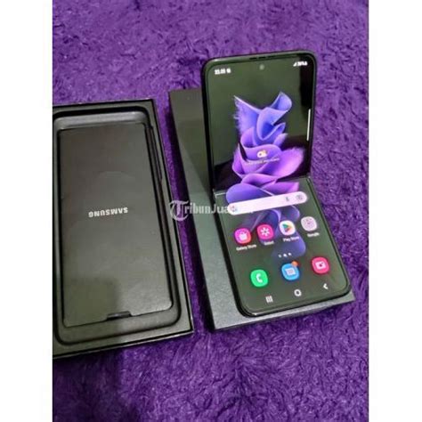 Hp Samsung Z Flip G Gb Sein Bekas Fullset Ori Mulus Normal