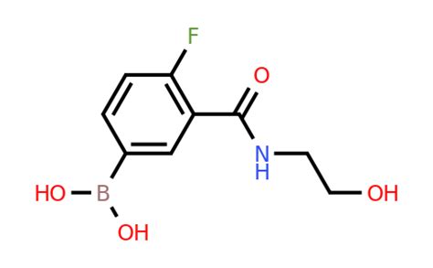 Cas Fluoro Hydroxyethyl Carbamoyl Phenyl Boronic