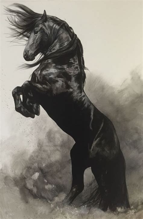 NEW Fine Art Giclée Print WindStorm Most Beautiful Horses Pretty