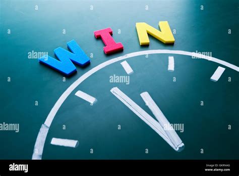 Time to win concept Stock Photo - Alamy