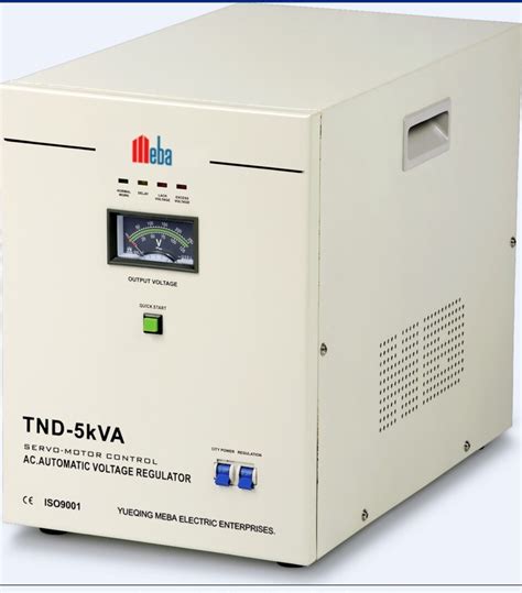 Meba Automatic Voltage Stabilizers China Automatic Voltage Regulator