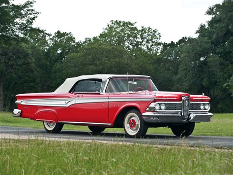 1959 Edsel Corsair 2 Door Convertible 76e Retro Wallpapers Hd