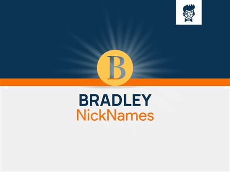 Bradley Nicknames 630 Cool And Catchy Names BrandBoy