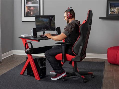 Save 40% on the Height Adjustable Gaming Chair with Removable Lumbar ...