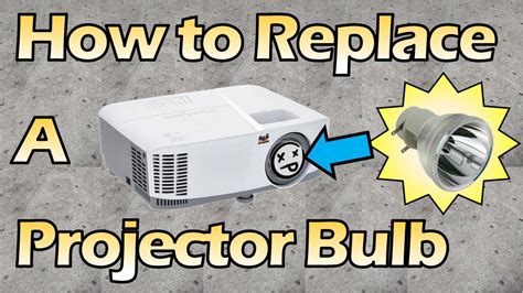 How To Replace A Viewsonic Projector Bulb YouTube