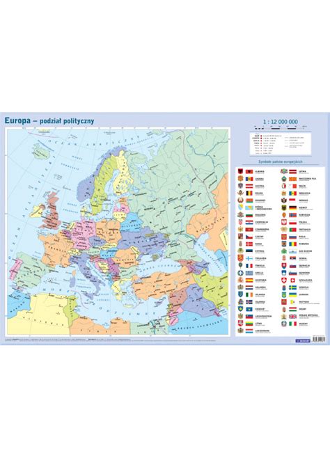 Mapa Europy Polityczna Pisakiem Po Mapie Sklep Demart