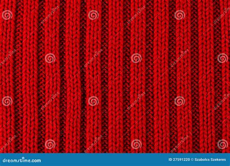 Red Knitted Texture Background Stock Photo - Image of panel, material: 27591220