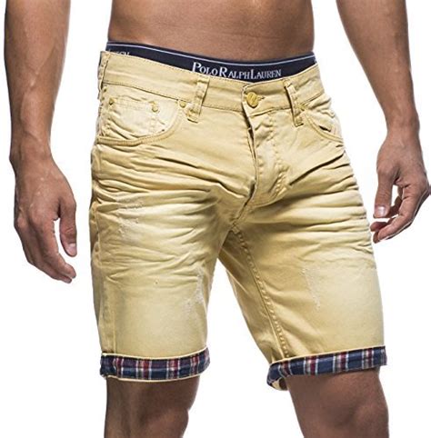 LEIF NELSON Hommes Jeans Shorts LN1399 2826