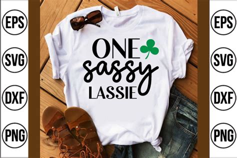 One Sassy Lassie Svg Design Graphic By Craftzone Creative Fabrica