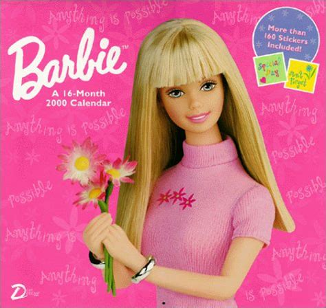 The Barbie Doll Is Holding Flowers In Her Hand And Wearing A Pink Shirt