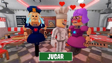 AMOR SECRETO PAPA PIZZA SE ENAMORA DE MISS ANI TRON Obby YouTube