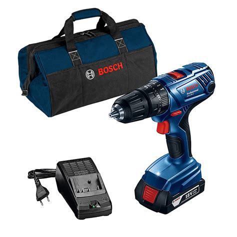 Parafusadeira Furadeira Impacto Bosch GSB 180 LI 18V 1 Bateria