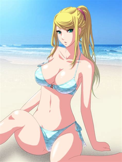 Samus S Beach Day Vacation Metroid Know Your Meme