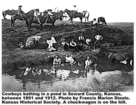 Bathing In The Old West