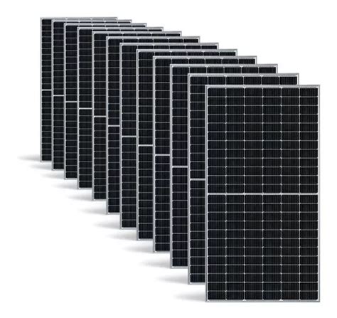 12 Painéis Fotovoltaico Placas Solares 550w Monocristalina