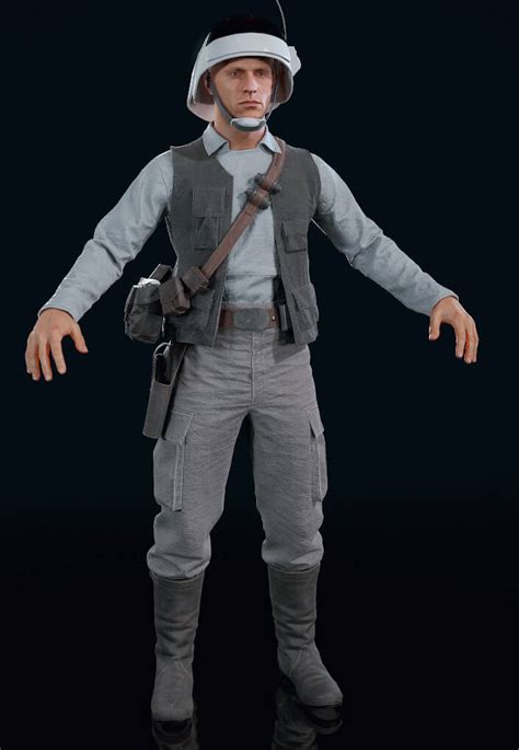 Rebel Trooper Star Wars 3d Model By Epoche