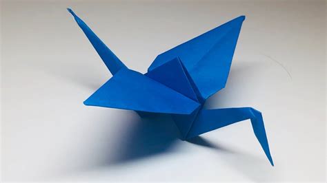 Easy Origami Crane Tutorial The Origami Studio YouTube