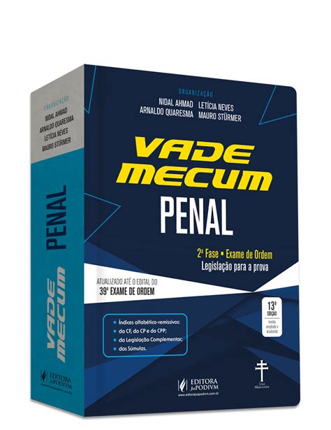 Vade Mecum Penal 39º Exame de Ordem Brochura