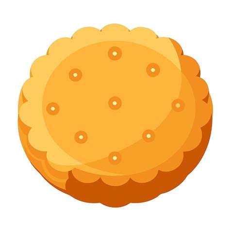 Premium Vector Biscuit Food Vector Illustration