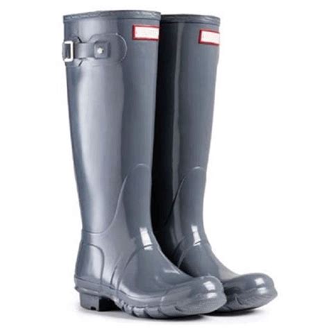 2021 Women Rainboots Fashion Knee High Tall Rain Boots England Style Waterproof Welly Boots