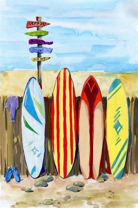 Pin By Heather Edwards On Fl Living Room Surf Art Painting Art