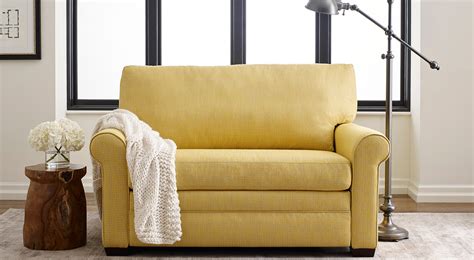 American Leather Twin Sleeper Sofa Baci Living Room