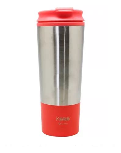 Vaso Térmico Keep Mug Metálico Rosa 450ml Cuotas sin interés