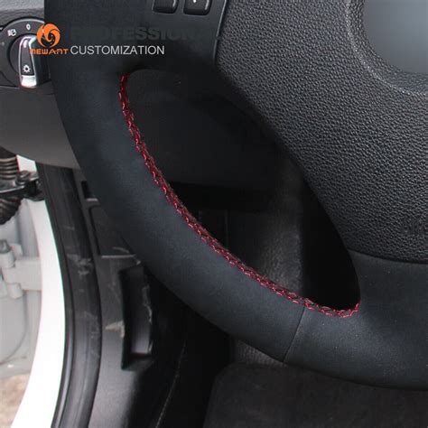 Hand Stitched Soft Suede Steering Wheel Cover For Bmw Series E E