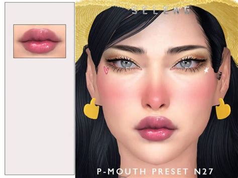 Sims Lip Presets Kissable Lips For All We Want Mods