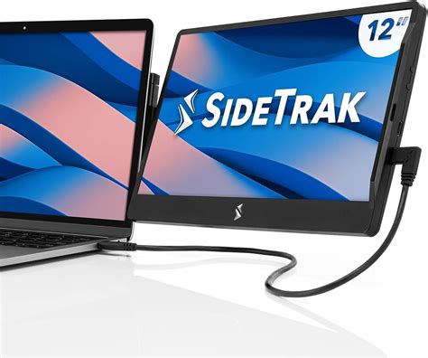 Sidetrak Swivel 12 5 Portable Monitor Laptop Display Extension And Screen Extender