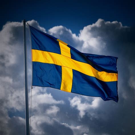 Flagge Schwedische Schweden Kostenloses Foto Auf Pixabay