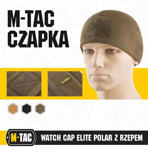 M Tac Czapka Zimowa Z Rzepem Watch Cap Elite Polarowa Dark Olive