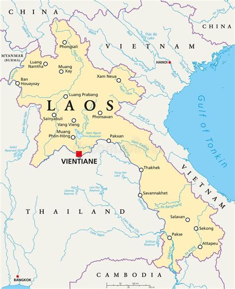 Vientiane Map Stock Illustrations 2418 Vientiane Map Stock