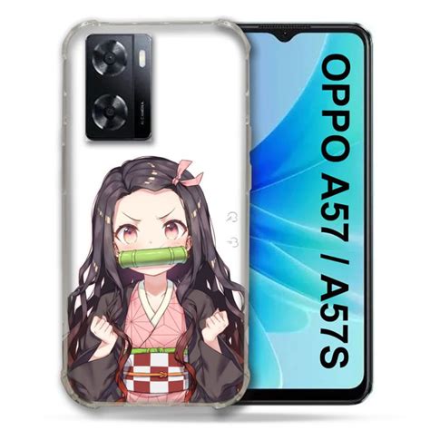 Coque Pour Oppo A57 A57s Manga Demon Slayer Nezuko