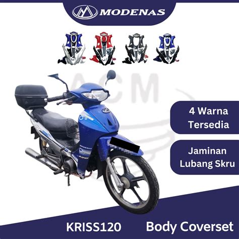 Modenas Kriss Body Cover Set Kit Frame Color Parts Kriss