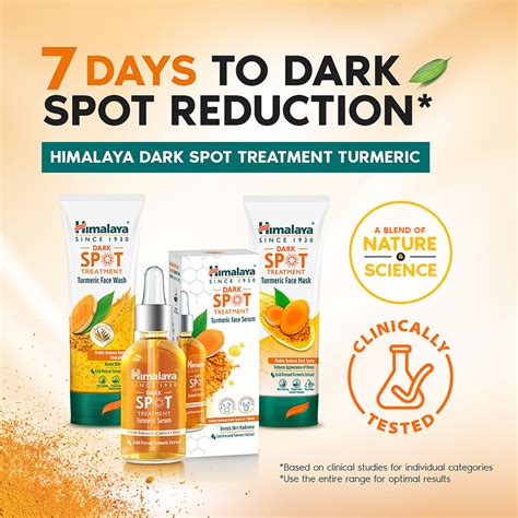 HIMALAYA DARK SPOT TREATMENT Turmeric Face Mask – Himalaya Wellness
