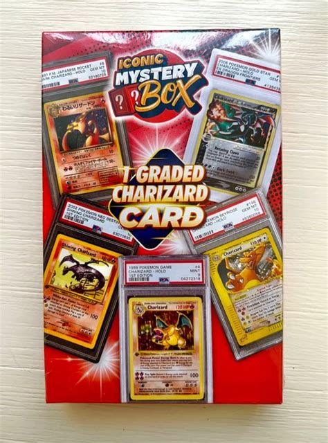 Mystery Iconic Box Box Iconic Mystery Box Charizard Catawiki