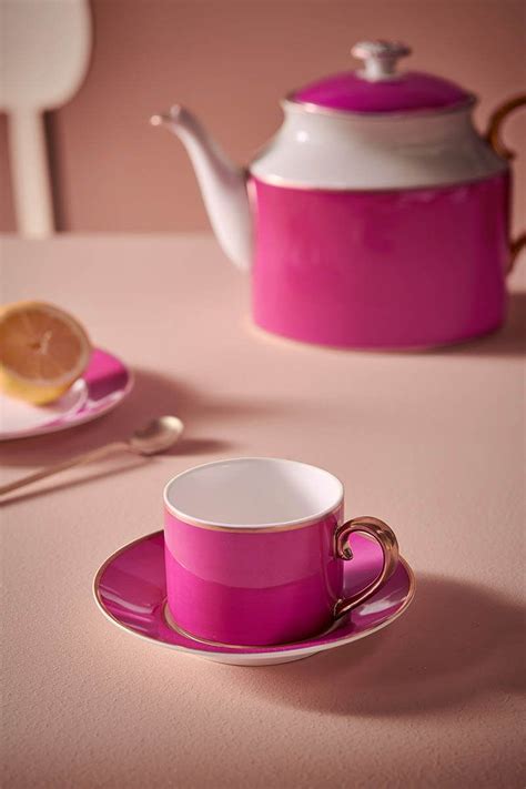 Pip Studio Pip Chique Cappuccino Kop Schotel Roze Pip Studio