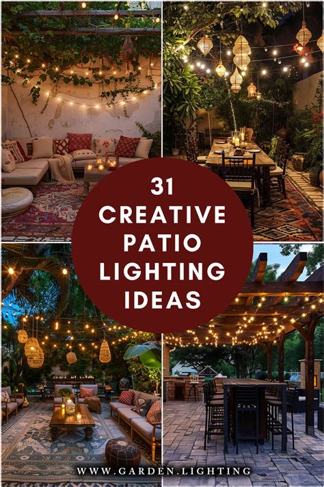 31 Patio Lighting Ideas With String Lights In 2024 Patio Lighting