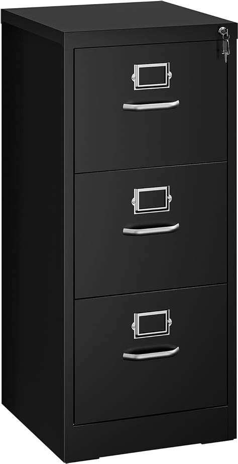 Yitahome 3 Drawers Filing Cabinets Lockable Vertical File Cabinet For Letterlegala4 Size