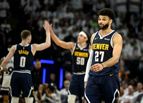 Jamal Murray Hits Incredible Half Court Buzzer Beater As Denver Nuggets Level Series Against