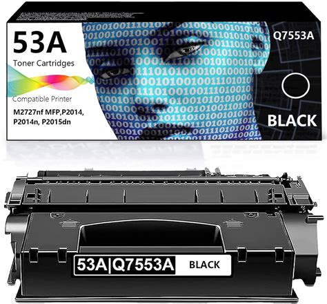 Amazon.com: 53A Black Toner Cartridge Compatible for HP Laserjet 1320 ...