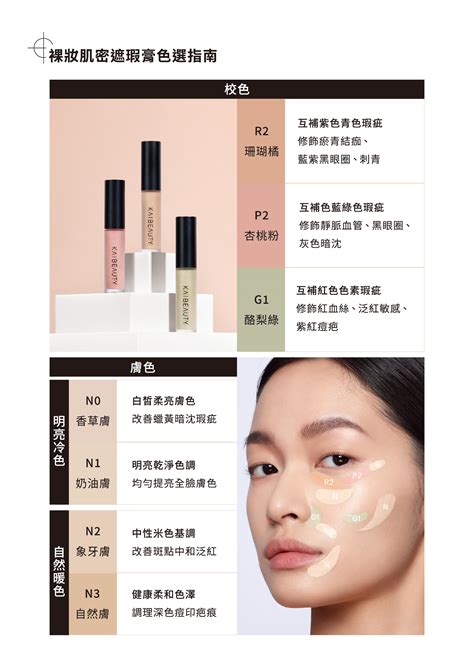 裸妝肌密遮瑕膏 4月19日校色新色登場 Kaibeauty