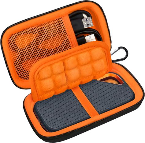 Lacdo Hard Carrying Case For Sandisk Extreme Prosandisk Extreme Portable External