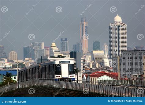 Mtr An Elevated Rapid Transit System In Bangkok The Capital Of