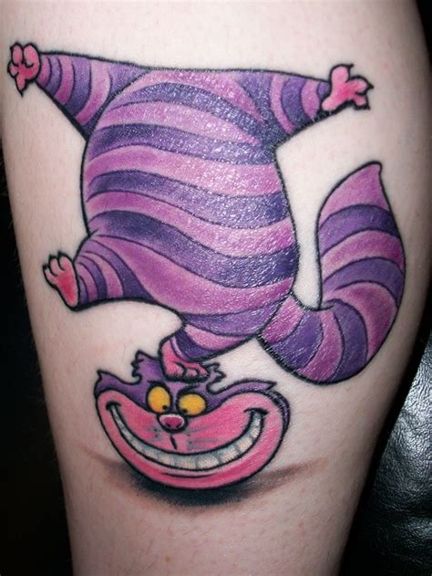 Cheshire Cat Tattoo | Cat tattoo designs, Disney tattoos, Cheshire cat ...