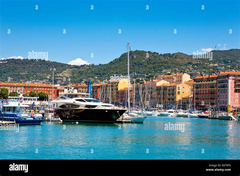 Nice port, France Stock Photo - Alamy