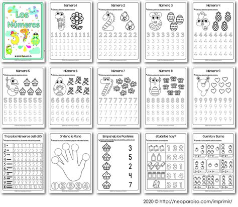 Cuadernillo De Trazos De Los Numeros Del 1 Al 10 Actividades De Images