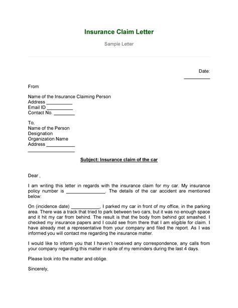 Templates For Letter To Claim Deceased Accounts