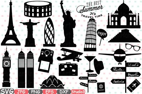 France Svg Bundle Dxf Files For Cricut Png Svg Paris Svg Bundle Paris